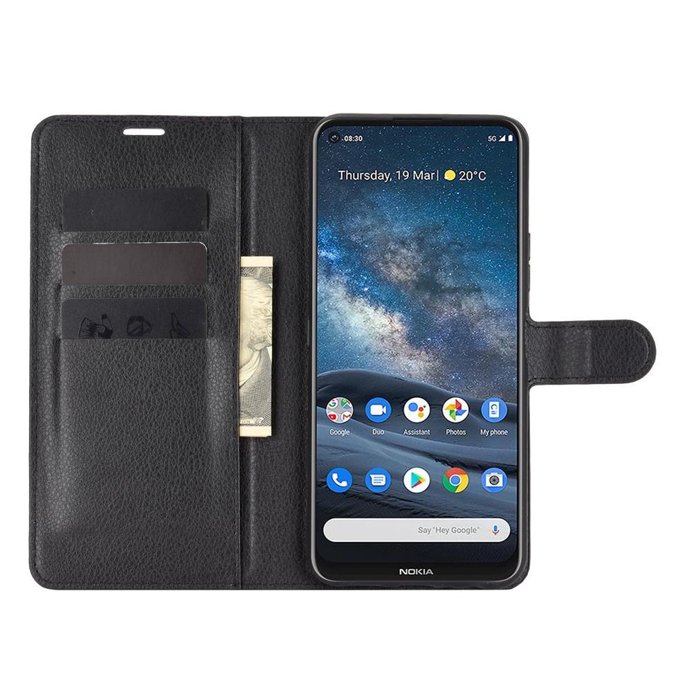 Nokia 8.3 5G Enkelt mobilfodral, svart