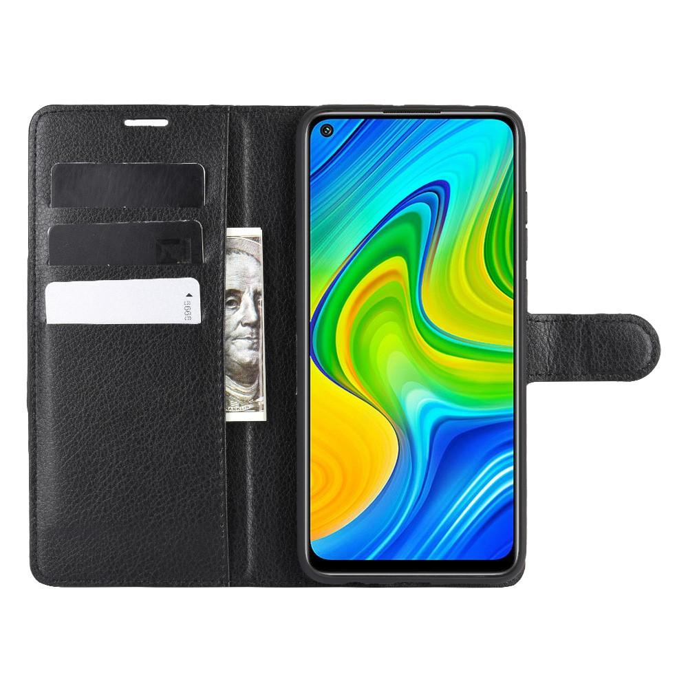 Xiaomi Redmi Note 9 Enkelt mobilfodral, svart