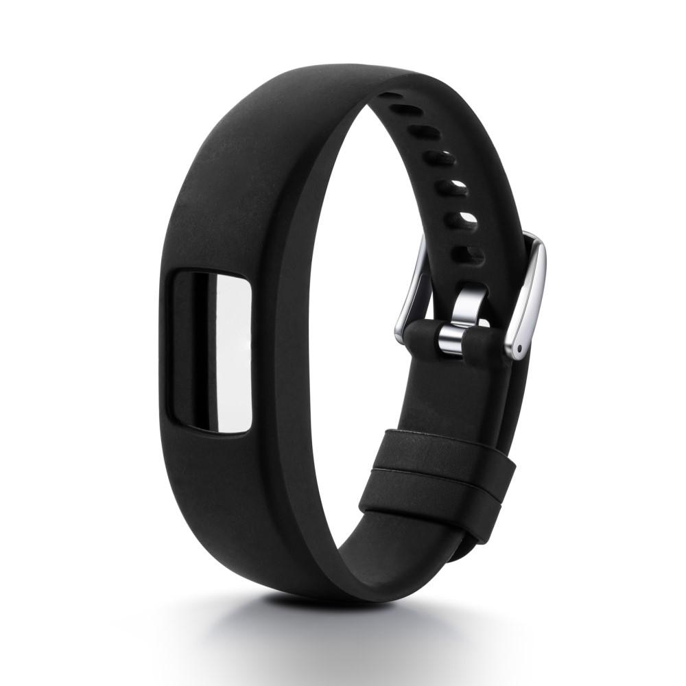 Garmin Vivofit 4 Armband i silikon, svart