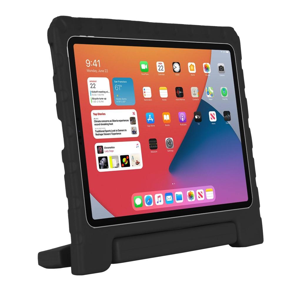 iPad Air 10.9 5th Gen (2022) Stöttåligt skal/fodral - Perfekt för barn, svart