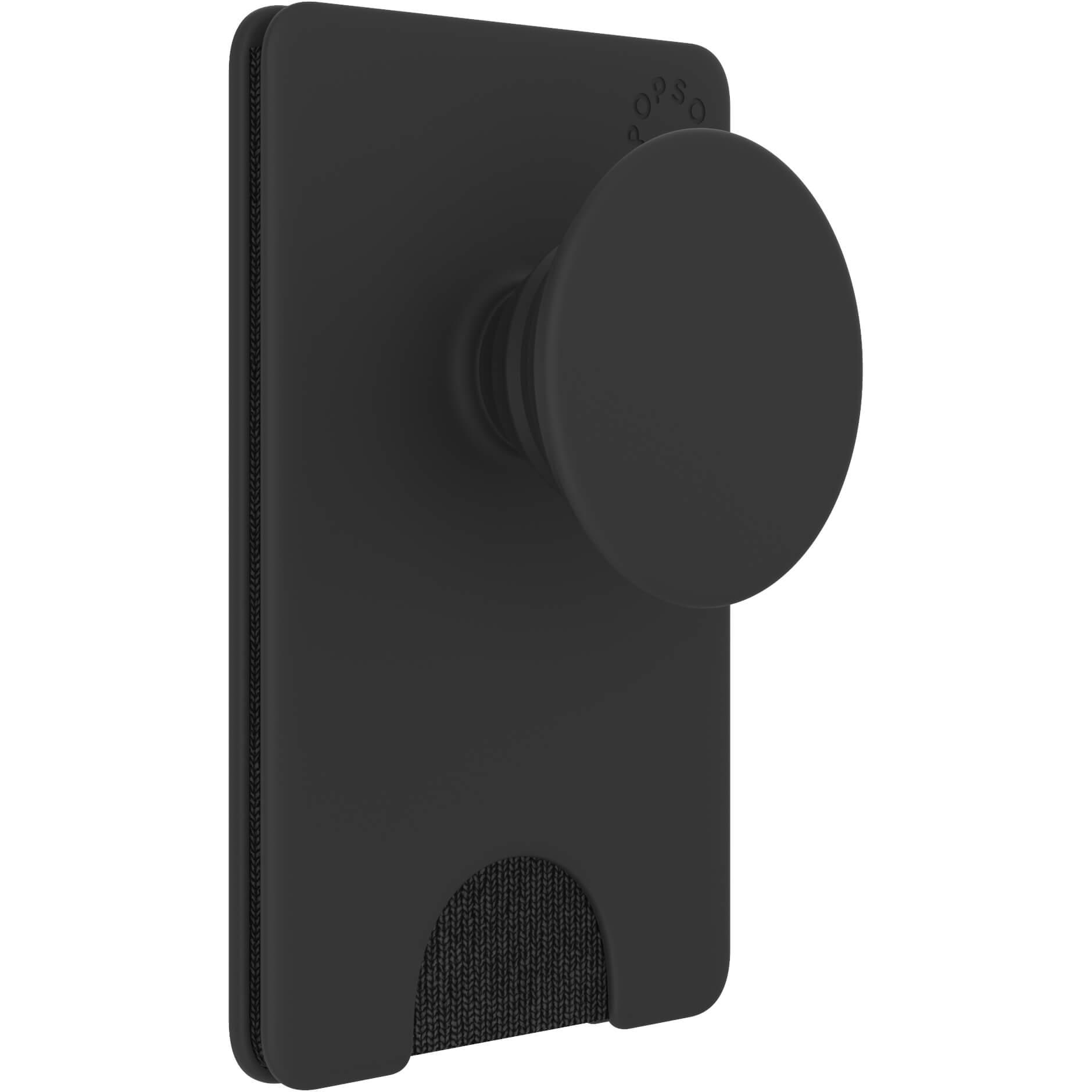 PopWallet+ Mobilplånbok med avtagbar top, svart