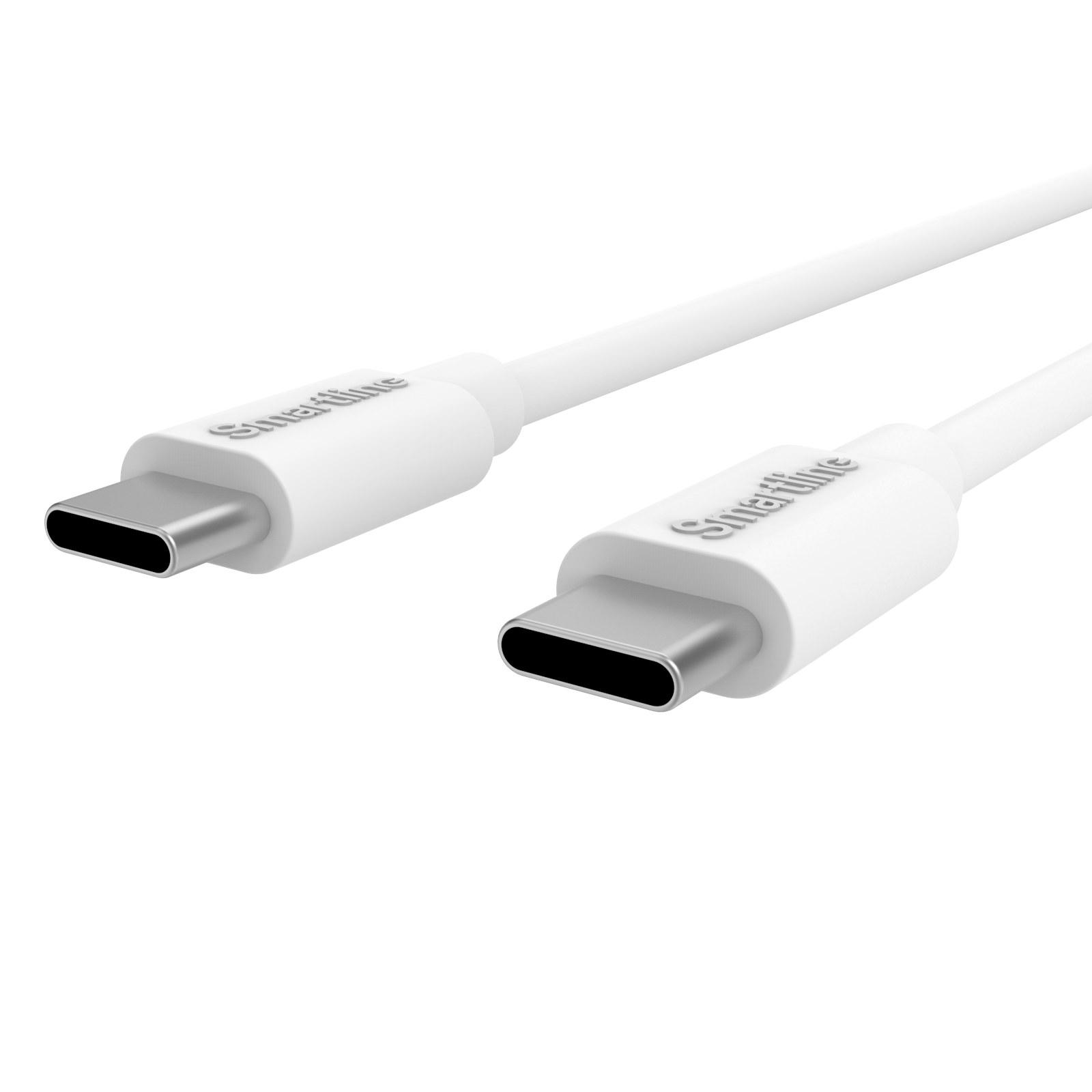 iPad Pro 11 5th Gen (2024) Kit för optimal laddning med 2m USB-C-kabel, vit - Smartline