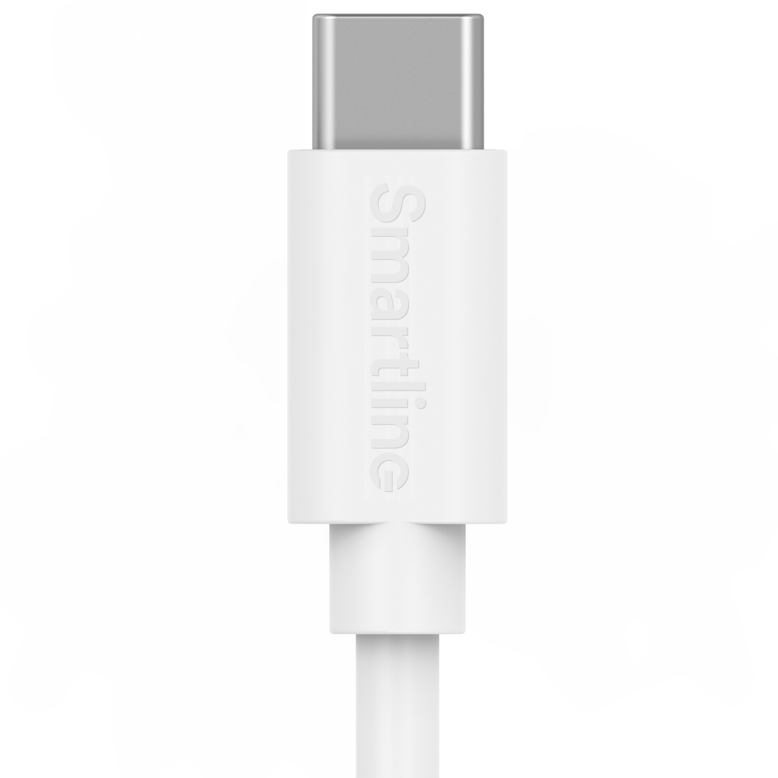 iPad Air 11 6th Gen (2024) Kit för optimal laddning med 2m USB-C-kabel, vit - Smartline