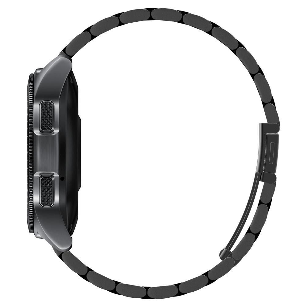 Samsung Galaxy Watch 42mm Metallarmband Modern Fit, svart