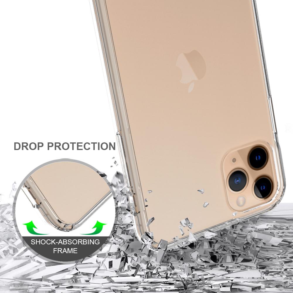 iPhone 11 Pro Crystal Hybrid-skal, transparent