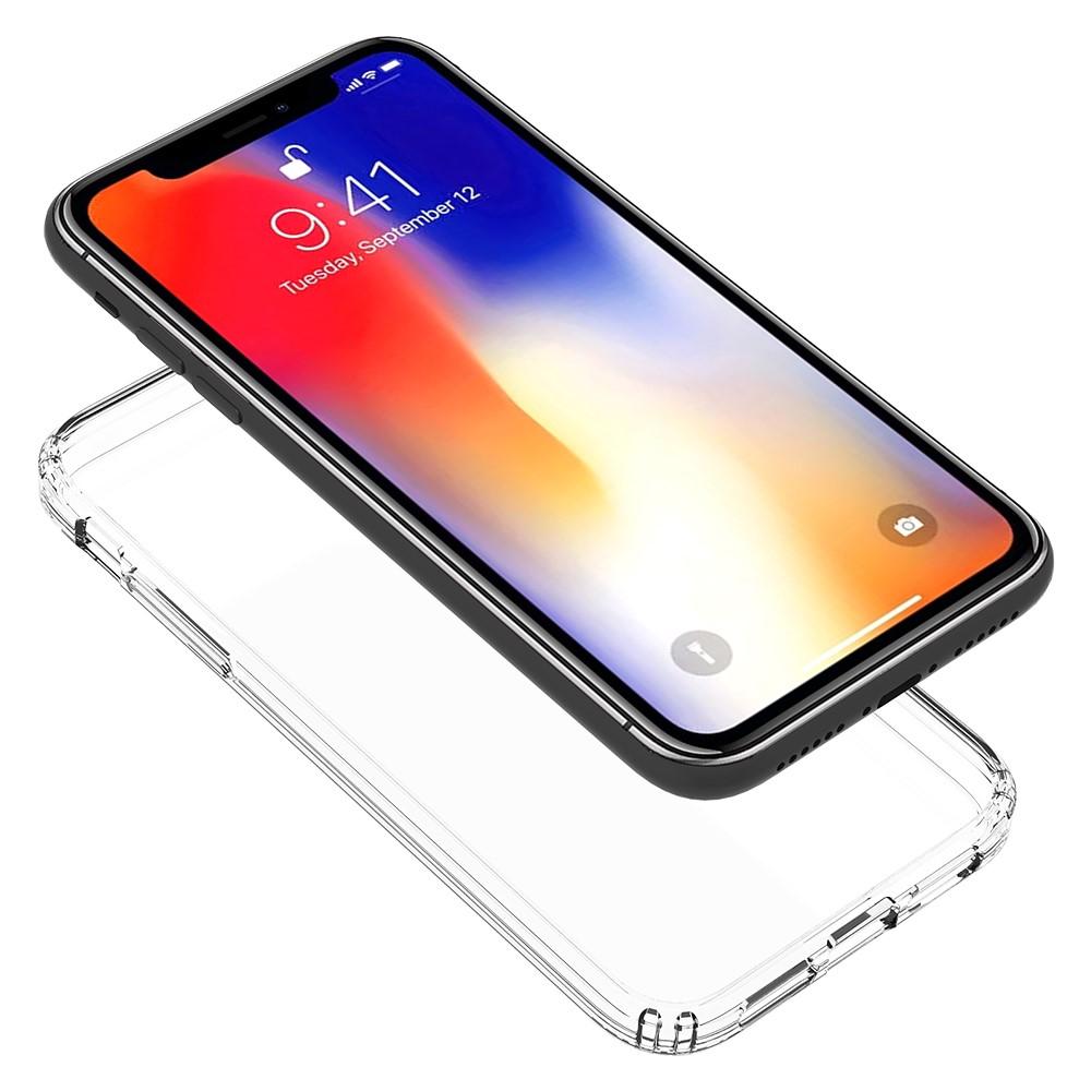 iPhone XR Crystal Hybrid-skal, transparent