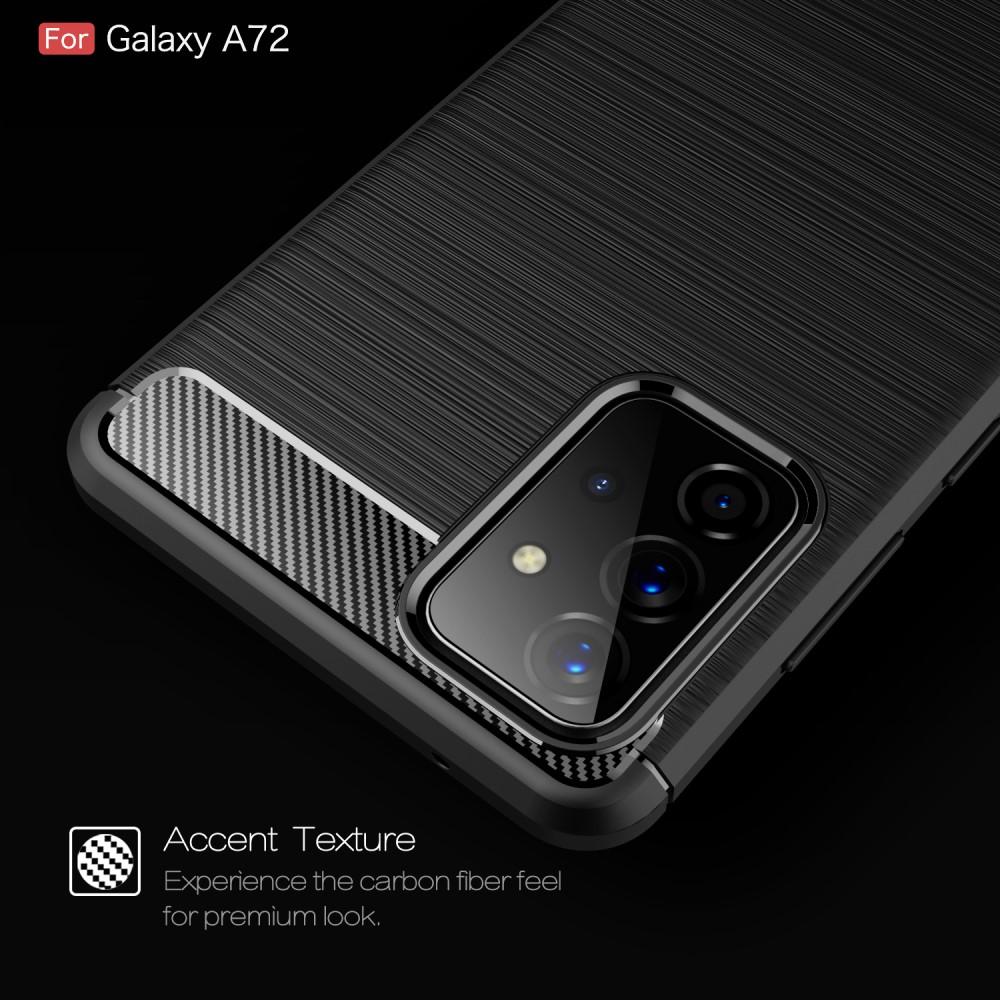 Galaxy A72 5G TPU-skal Brushed, Black