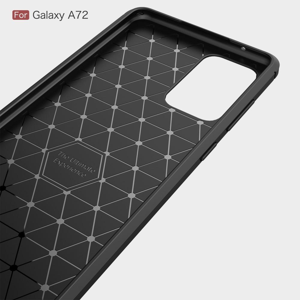 Galaxy A72 5G TPU-skal Brushed, Black