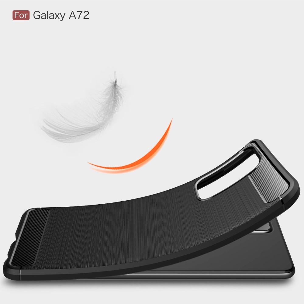 Galaxy A72 5G TPU-skal Brushed, Black