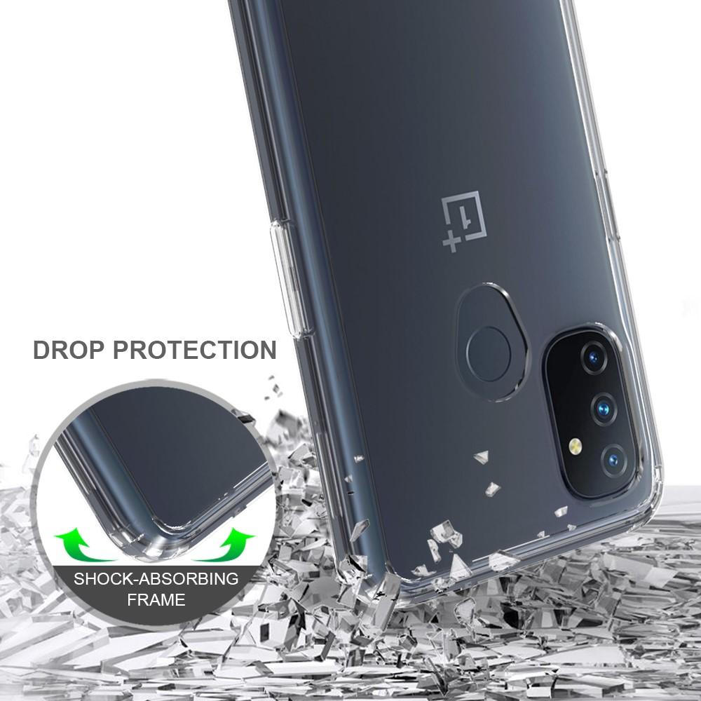 OnePlus Nord N100 Crystal Hybrid-skal, transparent