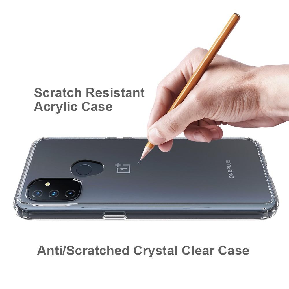 OnePlus Nord N100 Crystal Hybrid-skal, transparent