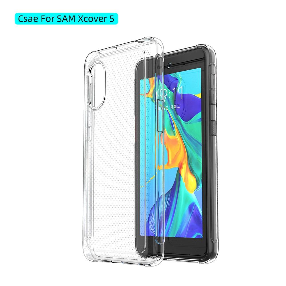 Samsung Galaxy Xcover 5 Tunt TPU-skal, transparent