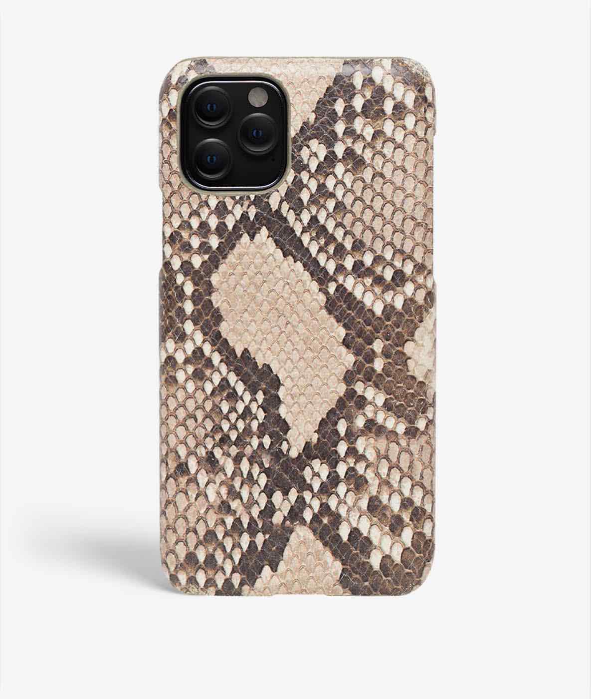 iPhone 11 Pro Skal Python Beige/Brown